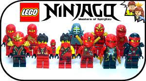 LEGO Ninjago Kai Red Ninja Minifigure Collection 2015 - BrickQueen - YouTube