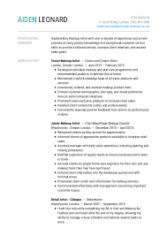 A poorly formatted cv might. Makeup Artist Cvs That Stand Out For All The Right Reasons