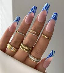 46 best blue nail designs to copy for