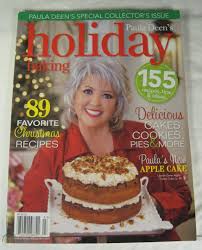 Christmas with paula deen book. Paula Deen Magazine 4 Holiday Baking Best Desserts Christmas Cookies Apple Cake 1824476632