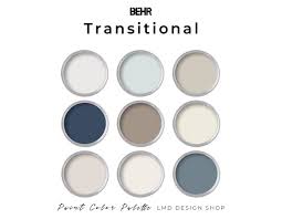 Transitional Behr Paint Color Palette