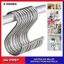 s hooks shape stainless steel kitchen