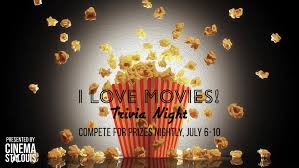 Friday oct 15, 2021 time: Cinema St Louis 17th Annual I Love Movies Trivia Night Regional Arts Commission Of St Louis