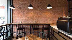 European Ambience With Brick Wall