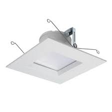 Halo Rsq6089fs1emwwb Dimmable 6 Inch All Purpose Led Retrofit Module Square 120 Volt 9 8 Watt 90 Cri 2700 3000 3500 4000 5000k 800 Lumens Matte White Recessed Lighting Indoor Fixtures Lighting Lighting Franklin Griffith