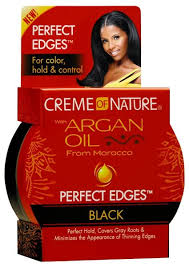 Amazon's choice for hair gel for black hair. Onebeautyworld Com Creme Of Nature With Argan Oil Perfect Edges Black Hair Gel 2 25 Oz