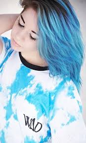 Directions is not a permanent hair dye. Mikazoye S Directions Lagoon Blue Haircrazy Com Blue Hair Hair Color Pastel Hair Photo