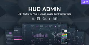 hud net core 7 0 mvc admin template