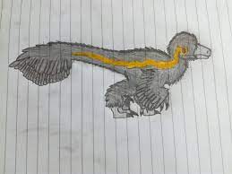 Feathered indoraptor