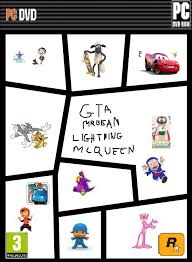 Image 19kzo4m Gta Mr Bean Lightning Mcqueen Template Box Art Game
