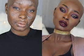 dramatic fall makeup transformation