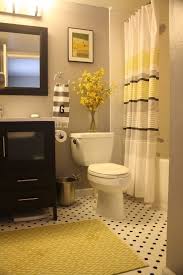 Gray Bathroom Decor Yellow Bathrooms