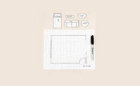 how to draw a floor plan on graph paper