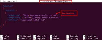 how to configure docker to use proxy