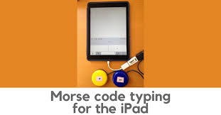 morse code typing for the ipad kpr