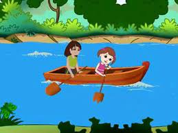 Similar lyrics were first published in 1852 and the version of the song as known today have been republished later in the franklin square song collection without any. Row Row Row Your Boat Nursery Rhymes With Full Lyrics Video Dailymotion