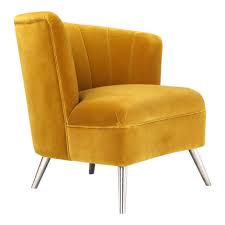 Enjoy free shipping with your order! Layan Yellow Accent Chair By Moe S Home Concepts Furniture