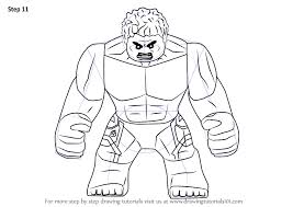 Lego Hulk Coloring Pages At Getdrawingscom Free For Personal Use