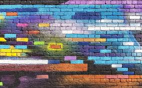 hd wallpaper colorful wall graffiti