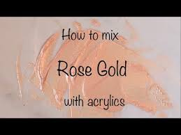 How To Make Rose Gold Acrylics Asmr