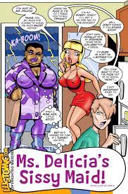 Ms. Delicia's Sissy Maid- Lustomic - Porn Cartoon Comics