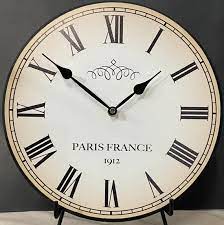 Personalizable Paris Wall Clock 8 Sizes