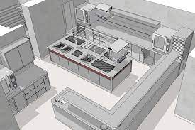 need a new commercial kitchen layout