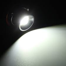 80w Led Angel Eyes Lights Halo Ring Bulbs Lamps Canbus Error Free White 2pcs For Bmw E39 E60 E53