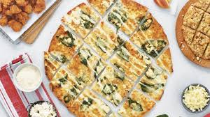 spinach feta pizza