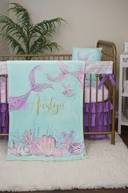 Baby Girl Crib Bedding Set Mermaid Baby