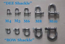Us 21 99 10pcs 4mm Chain Rigging Bow Shackle Stainless Steel 304 Bow Type Screw Lifting Shackle In Hasps From Home Improvement On Aliexpress