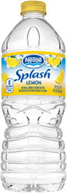 nestle splash lemon flavored water