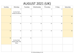 Free printable aug 2021 calendar. Download Editable August 2021 Uk Calendar Landscape Layout