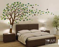 removable windy tree wall decal living