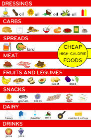 45 high calorie foods for