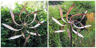 garden metal wind spinners