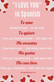 in spanish other spanish romantic phrases
