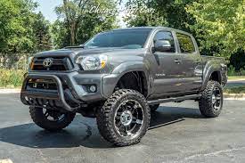 Tacoma is unchanged for 2015, although there is a new tacoma trd pro model available. Used 2015 Toyota Tacoma Crew Cab Trd Pickup Truck Sport Package Upgrades For Sale Special Pricing Chicago Motor Cars Stock 16235
