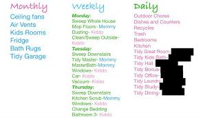 How To Create A Customizable Chore Chart That Works Without