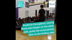 how to fan fold your winterguard indoor