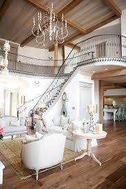 french country living room interior