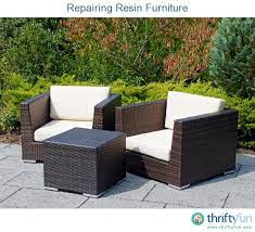 repairing resin furniture plastic