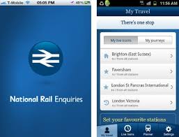 official national rail enquiries app