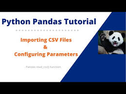 1 python pandas tutorial in jupyter