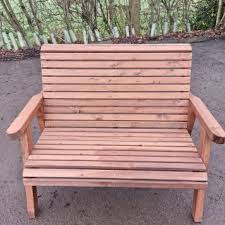 Churchill 2 Seater Wooden Garden Bench