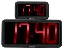 large digit led real time clocks