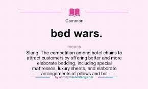 What Does Bed Wars Mean Definition