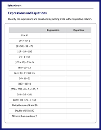 Math Worksheets