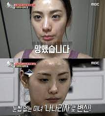 jin a nana looks lovely without cosmetics