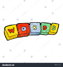 Words Cartoon Letter Block Stock Vector (Royalty Free) 116388454 |  Shutterstock